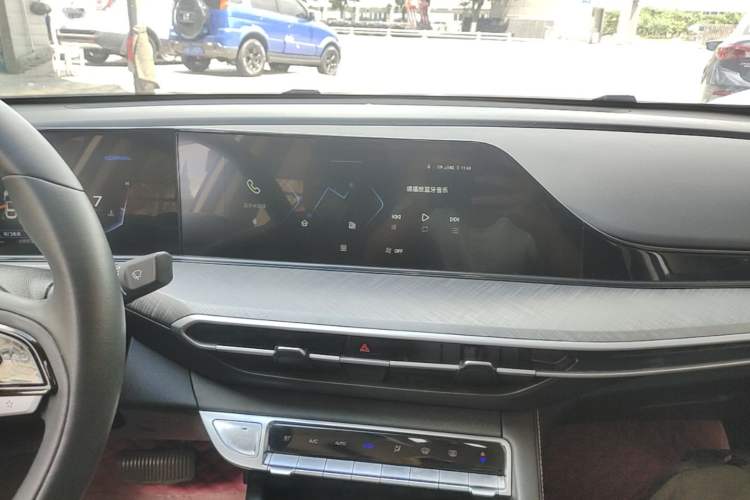 Used CHANGAN Eado 2022 PLUS Blue Whale NE 1.4T GDI DCT Flagship Edition Audio And AC Panel