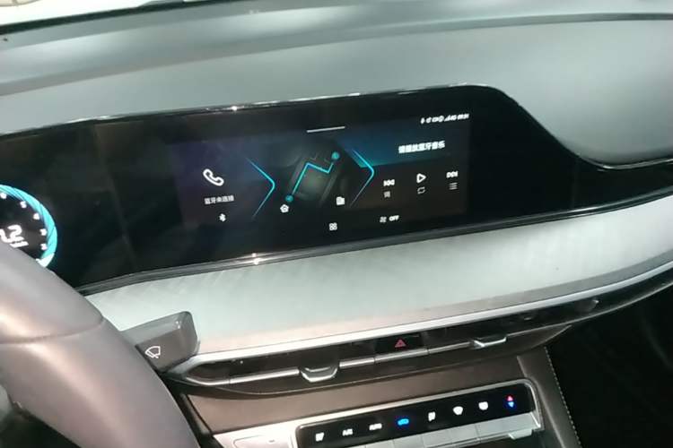Used CHANGAN Eado 2022 PLUS Blue Whale NE 1.4T GDI DCT Prestige Edition Audio And AC Panel