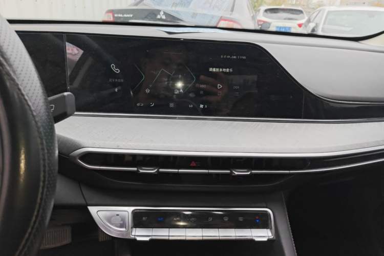 Used CHANGAN Eado 2022 PLUS Blue Whale NE 1.4T GDI DCT Prestige Edition Audio And AC Panel