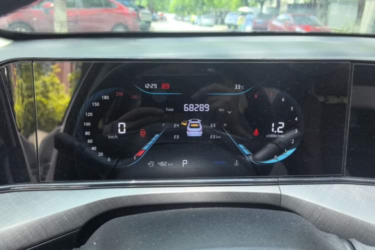 Used CHANGAN Eado 2022 PLUS Blue Whale NE 1.4T GDI DCT Prestige Edition Instrument Cluster