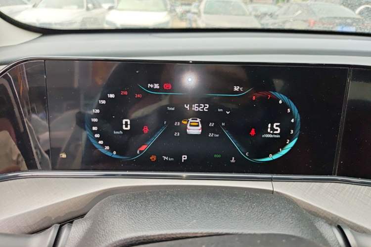 Used CHANGAN Eado 2022 PLUS Blue Whale NE 1.4T GDI DCT Prestige Edition Instrument Cluster