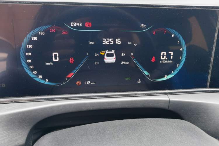 Used CHANGAN Eado 2022 PLUS 1.6L GDI Manual Luxury Model Instrument Cluster