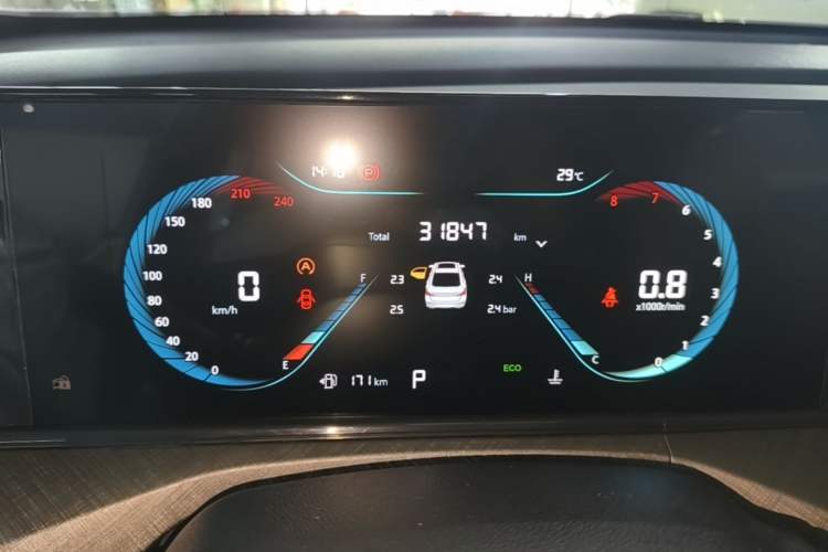 Used CHANGAN Eado 2022 PLUS Blue Whale NE 1.4T GDI DCT Prestige Edition Instrument Cluster