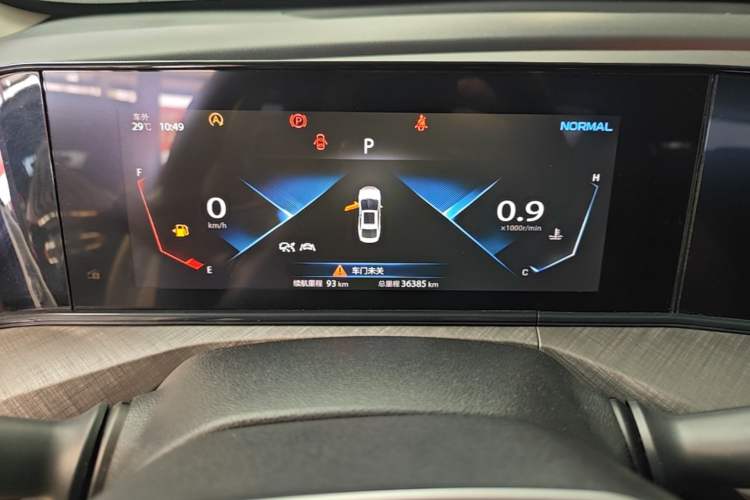Used CHANGAN Eado 2022 PLUS Blue Whale NE 1.4T GDI DCT Flagship Edition Instrument Cluster