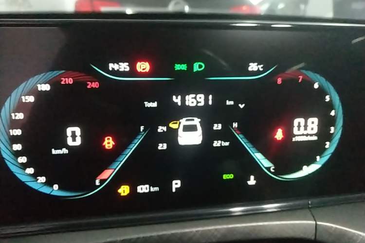 Used CHANGAN Eado 2022 PLUS Blue Whale NE 1.4T GDI DCT Prestige Edition Instrument Cluster