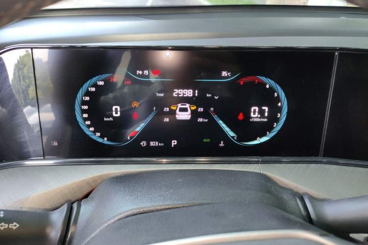 Used CHANGAN Eado 2022 PLUS Blue Whale NE 1.4T GDI DCT Prestige Edition Instrument Cluster