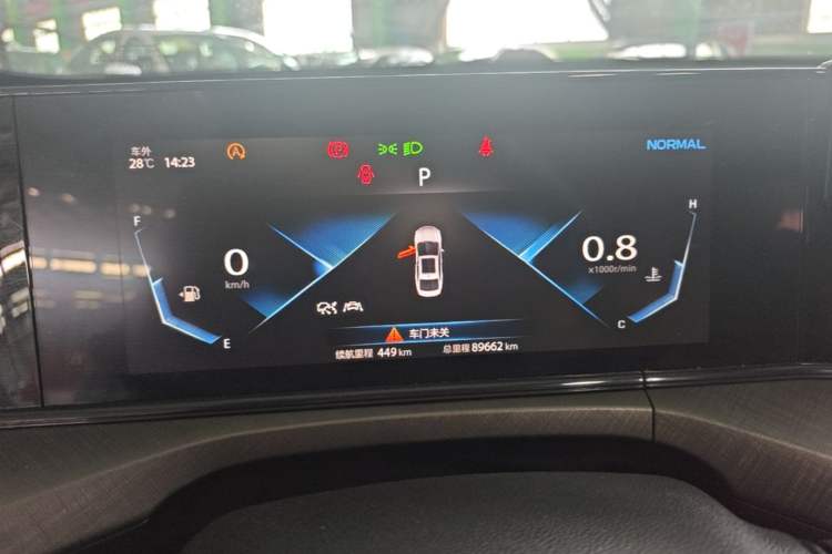 Used CHANGAN Eado 2022 PLUS Blue Whale NE 1.4T GDI DCT Flagship Edition Instrument Cluster