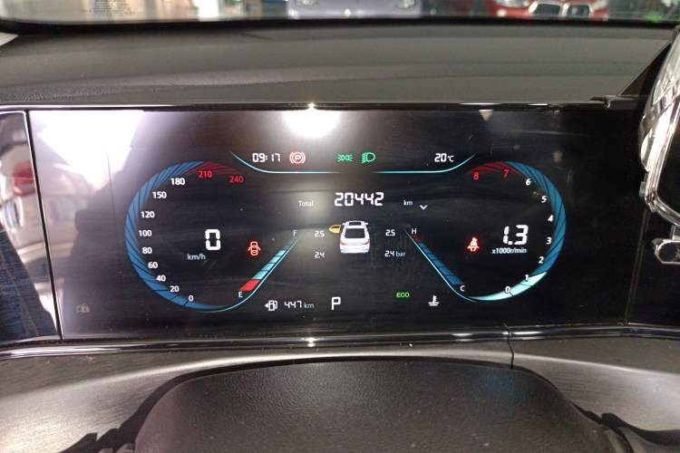 Used CHANGAN Eado 2022 PLUS 1.6L GDI CVT Luxury Model Instrument Cluster