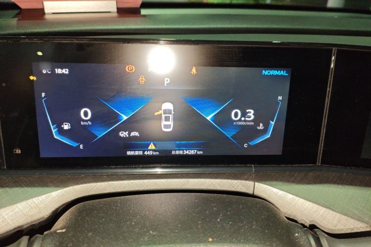Used CHANGAN Eado 2022 PLUS Blue Whale NE 1.4T GDI DCT Flagship Edition Instrument Cluster