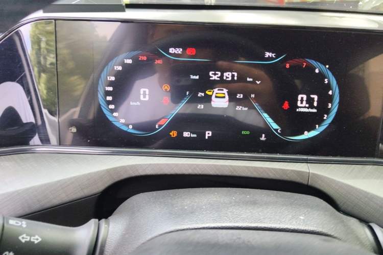 Used CHANGAN Eado 2022 PLUS Blue Whale NE 1.4T GDI DCT Prestige Edition Instrument Cluster