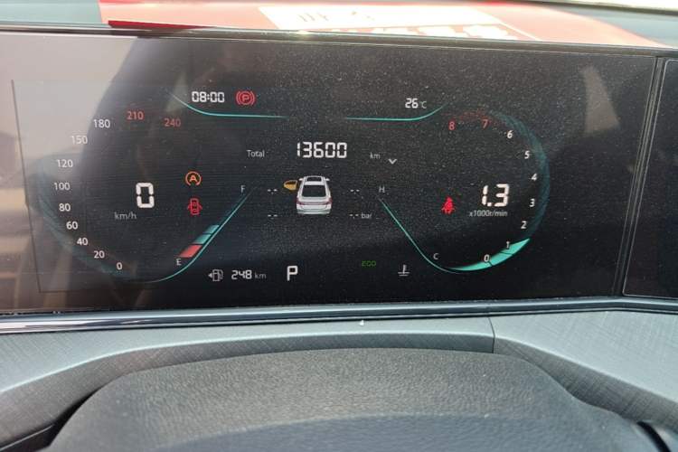 Used CHANGAN Eado 2022 PLUS Blue Whale NE 1.4T GDI DCT Prestige Edition Instrument Cluster
