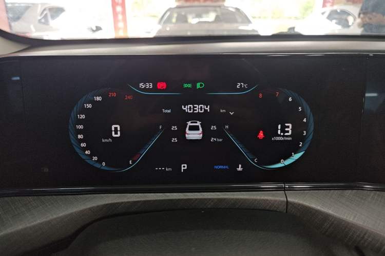 Used CHANGAN Eado 2022 PLUS Blue Whale NE 1.4T GDI DCT Prestige Edition Odometer Close Up