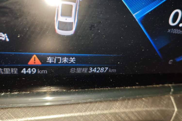 Used CHANGAN Eado 2022 PLUS Blue Whale NE 1.4T GDI DCT Flagship Edition Odometer Close Up