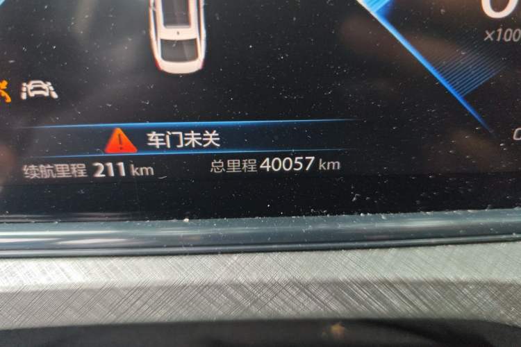 Used CHANGAN Eado 2022 PLUS Blue Whale NE 1.4T GDI DCT Flagship Edition Odometer Close Up