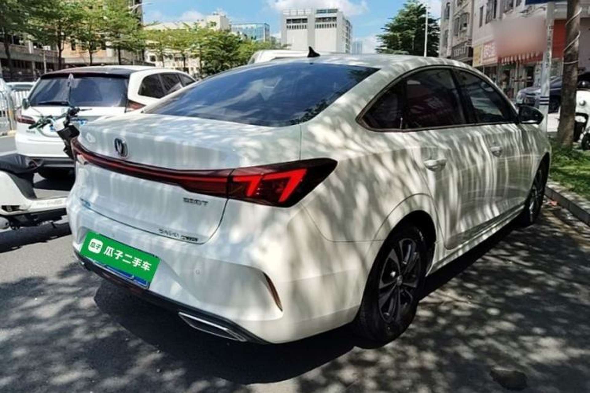 Used CHANGAN Eado 2022 PLUS Blue Whale NE 1.4T GDI DCT Prestige Edition Rear Right 45 Deg