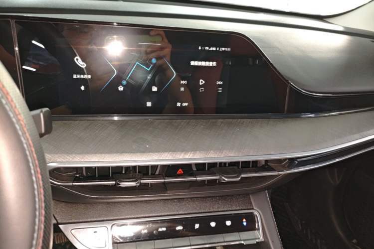 Used CHANGAN Eado 2023 Changan Edition PLUS Blue Whale NE 1.4T GDI DCT Prestige Version Audio And AC Panel