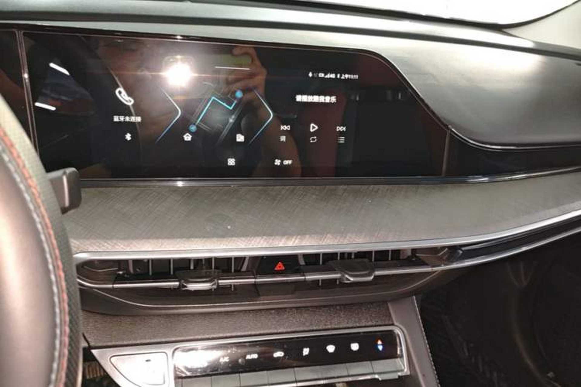 Used CHANGAN Eado 2023 Changan Edition PLUS Blue Whale NE 1.4T GDI DCT Prestige Version Audio And AC Panel