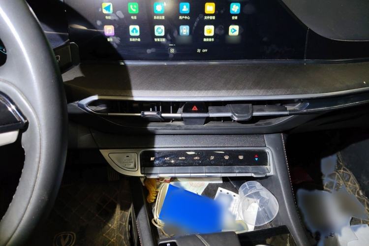 Used CHANGAN Eado 2023 Changan Edition PLUS Blue Whale NE 1.4T GDI DCT Prestige Version Audio And AC Panel