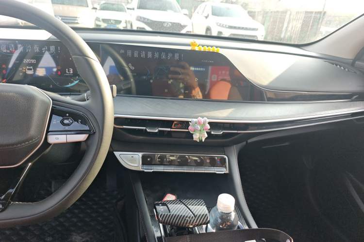 Used CHANGAN Eado 2023 Changan Edition PLUS Blue Whale NE 1.4T GDI DCT Prestige Version Audio And AC Panel