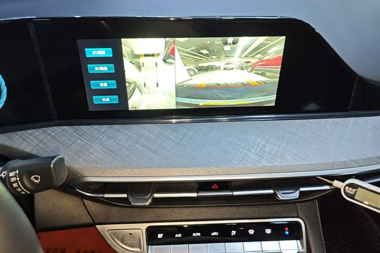 Used CHANGAN Eado 2023 Changan Edition PLUS Blue Whale NE 1.4T GDI DCT Prestige Version Audio And AC Panel