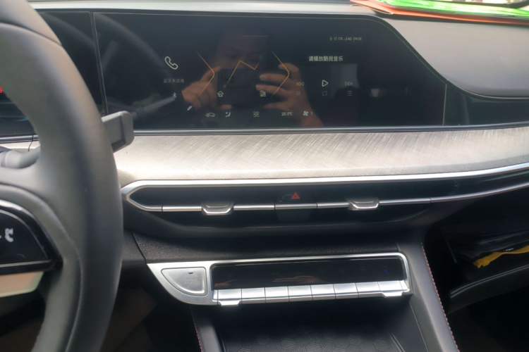 Used CHANGAN Eado 2023 Changan Edition PLUS Blue Whale NE 1.4T GDI DCT Prestige Version Audio And AC Panel