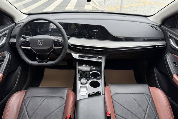 Used CHANGAN Eado 2023 Changan Edition PLUS Blue Whale NE 1.4T GDI DCT Prestige Version Audio And AC Panel