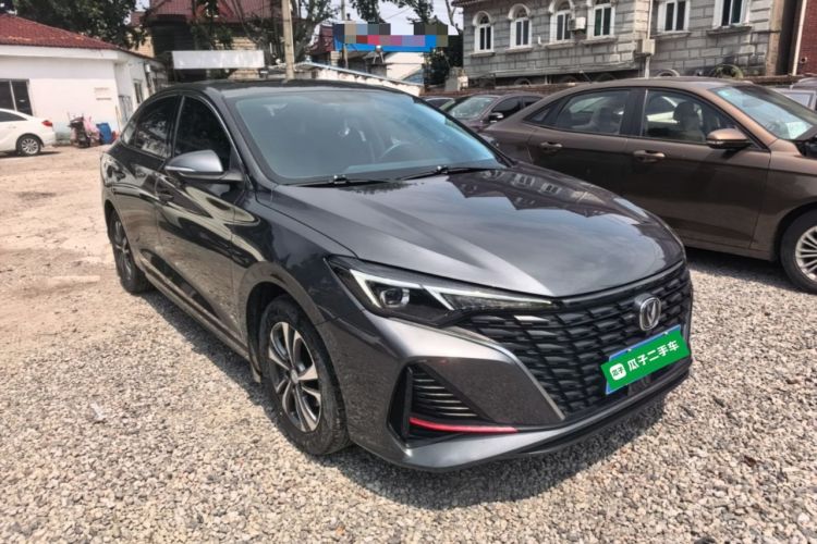 Used CHANGAN Eado 2023 Changan Edition PLUS Blue Whale NE 1.4T GDI DCT Prestige Version Front Right 45 Deg