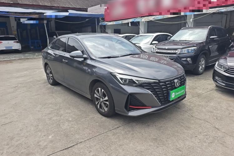 Used CHANGAN Eado 2023 Changan Edition PLUS Blue Whale NE 1.4T GDI DCT Prestige Version Front Right 45 Deg