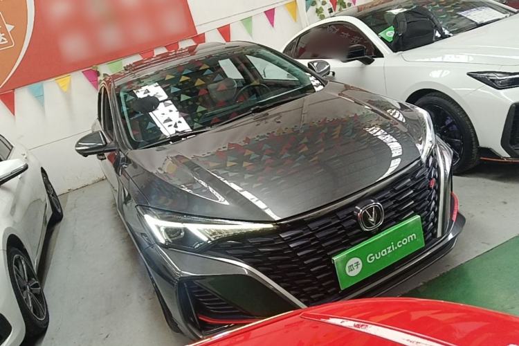 Used CHANGAN Eado 2023 Changan Edition PLUS Blue Whale NE 1.4T GDI DCT Prestige Version Front Right 45 Deg