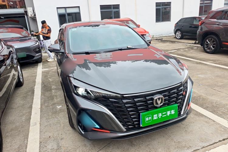 Used CHANGAN Eado 2023 Changan Edition PLUS Blue Whale NE 1.4T GDI DCT Prestige Version Front Right 45 Deg