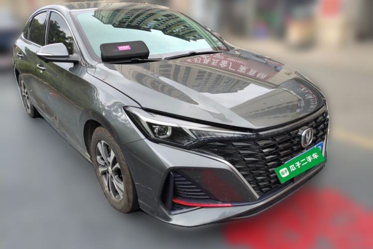 Used CHANGAN Eado 2023 Changan Edition PLUS Blue Whale NE 1.4T GDI DCT Prestige Version Front Right 45 Deg