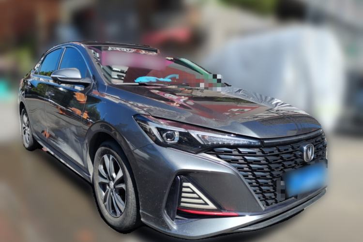 Used CHANGAN Eado 2023 Changan Edition PLUS Blue Whale NE 1.4T GDI DCT Prestige Version Front Right 45 Deg
