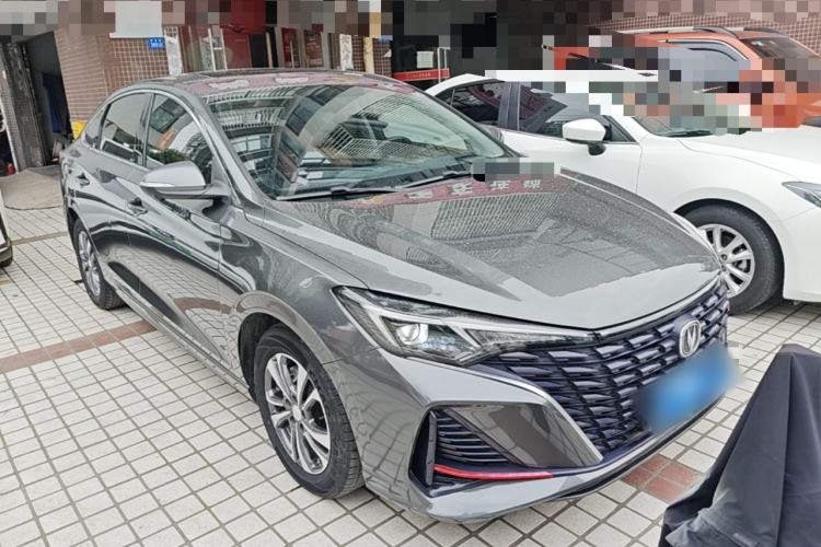 Used CHANGAN Eado 2023 Changan Edition PLUS Blue Whale NE 1.4T GDI DCT Prestige Version Front Right 45 Deg