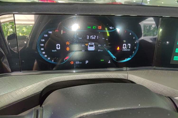 Used CHANGAN Eado 2023 Changan Edition PLUS Blue Whale NE 1.4T GDI DCT Prestige Version Instrument Cluster