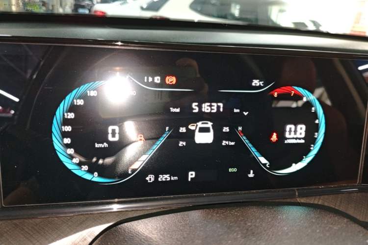 Used CHANGAN Eado 2023 Changan Edition PLUS Blue Whale NE 1.4T GDI DCT Prestige Version Instrument Cluster