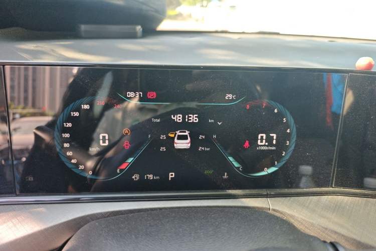 Used CHANGAN Eado 2023 Changan Edition PLUS Blue Whale NE 1.4T GDI DCT Prestige Version Instrument Cluster