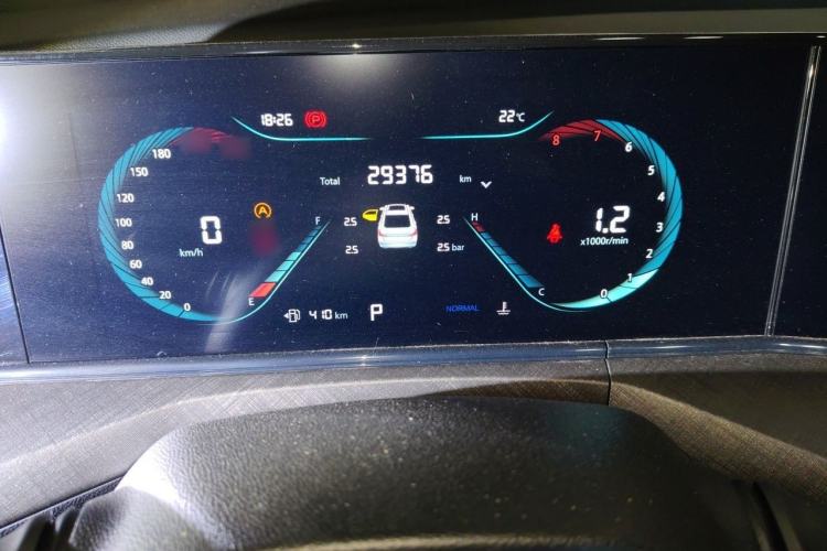 Used CHANGAN Eado 2023 Changan Edition PLUS Blue Whale NE 1.4T GDI DCT Prestige Version Instrument Cluster