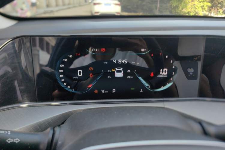 Used CHANGAN Eado 2023 Changan Edition PLUS Blue Whale NE 1.4T GDI DCT Prestige Version Instrument Cluster