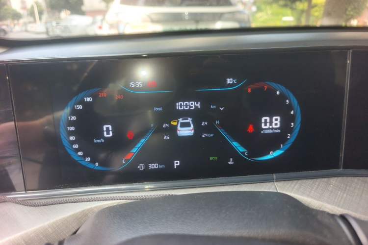 Used CHANGAN Eado 2023 Changan Edition PLUS Blue Whale NE 1.4T GDI DCT Prestige Version Instrument Cluster
