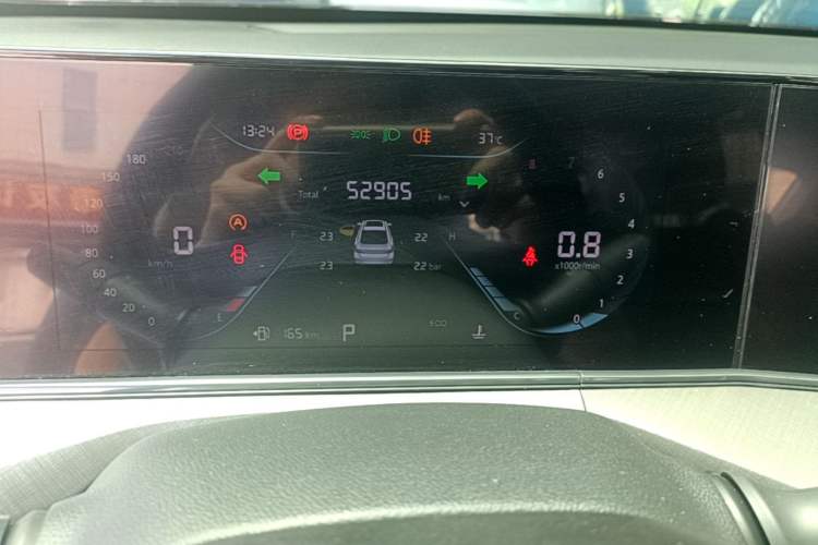 Used CHANGAN Eado 2023 Changan Edition PLUS Blue Whale NE 1.4T GDI DCT Prestige Version Instrument Cluster
