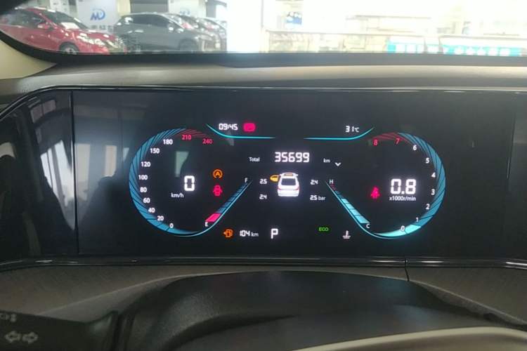 Used CHANGAN Eado 2023 Changan Edition PLUS Blue Whale NE 1.4T GDI DCT Prestige Version Instrument Cluster
