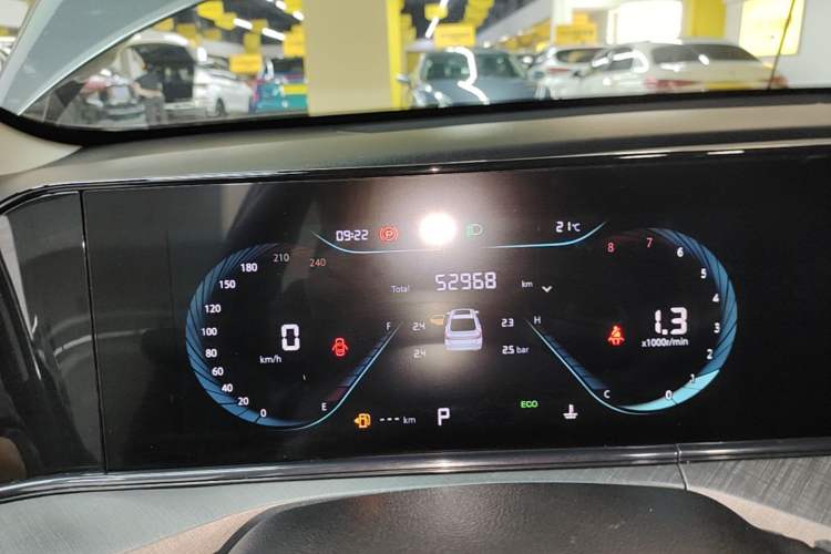 Used CHANGAN Eado 2023 Changan Edition PLUS Blue Whale NE 1.4T GDI DCT Prestige Version Instrument Cluster