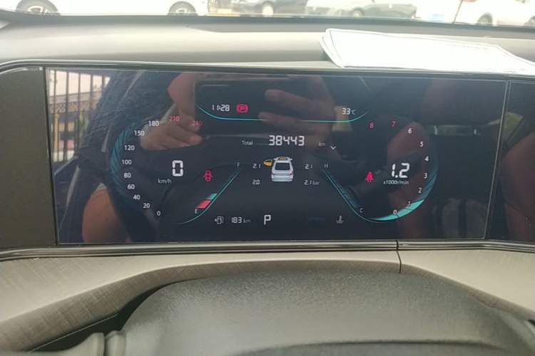 Used CHANGAN Eado 2023 Changan Edition PLUS Blue Whale NE 1.4T GDI DCT Prestige Version Instrument Cluster