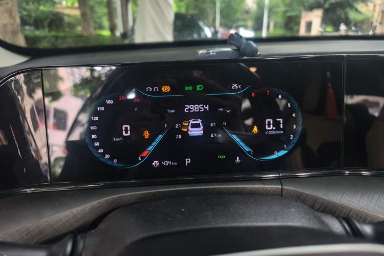 Used CHANGAN Eado 2023 Changan Edition PLUS Blue Whale NE 1.4T GDI DCT Prestige Version Instrument Cluster