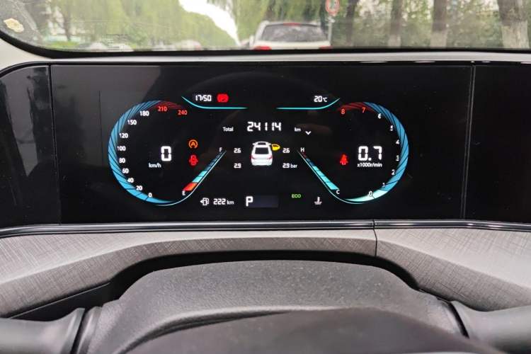 Used CHANGAN Eado 2023 Changan Edition PLUS Blue Whale NE 1.4T GDI DCT Prestige Version Instrument Cluster