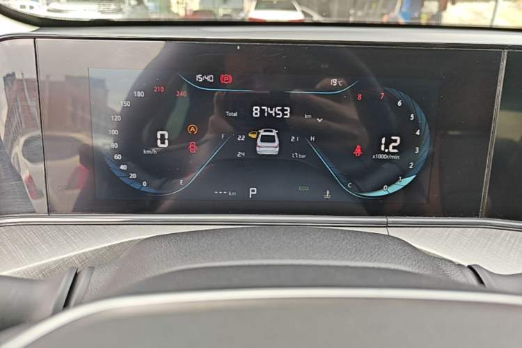 Used CHANGAN Eado 2023 Changan Edition PLUS Blue Whale NE 1.4T GDI DCT Prestige Version Instrument Cluster