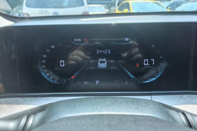 Used CHANGAN Eado 2023 Changan Edition PLUS Blue Whale NE 1.4T GDI DCT Prestige Version Instrument Cluster