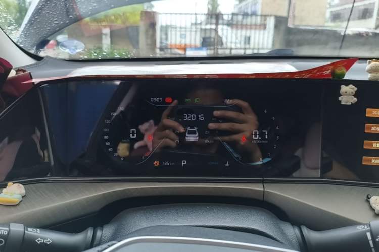 Used CHANGAN Eado 2023 Changan Edition PLUS Blue Whale NE 1.4T GDI DCT Prestige Version Instrument Cluster