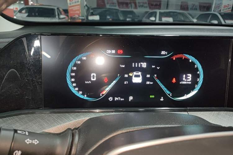 Used CHANGAN Eado 2023 Changan Edition PLUS Blue Whale NE 1.4T GDI DCT Prestige Version Instrument Cluster