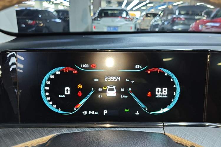 Used CHANGAN Eado 2023 Changan Edition PLUS Blue Whale NE 1.4T GDI DCT Prestige Version Instrument Cluster